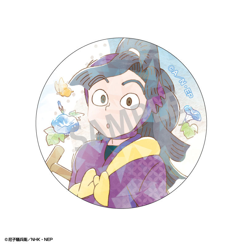 Nintama Rantaro Trading Hologram Tin Badge KamiAni TOUCH4 10Pack BOX - Image 7