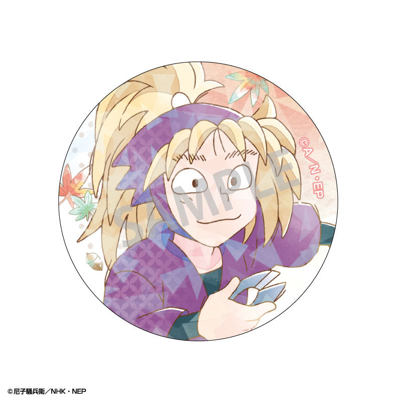 Nintama Rantaro Trading Hologram Tin Badge KamiAni TOUCH4 10Pack BOX - Image 10