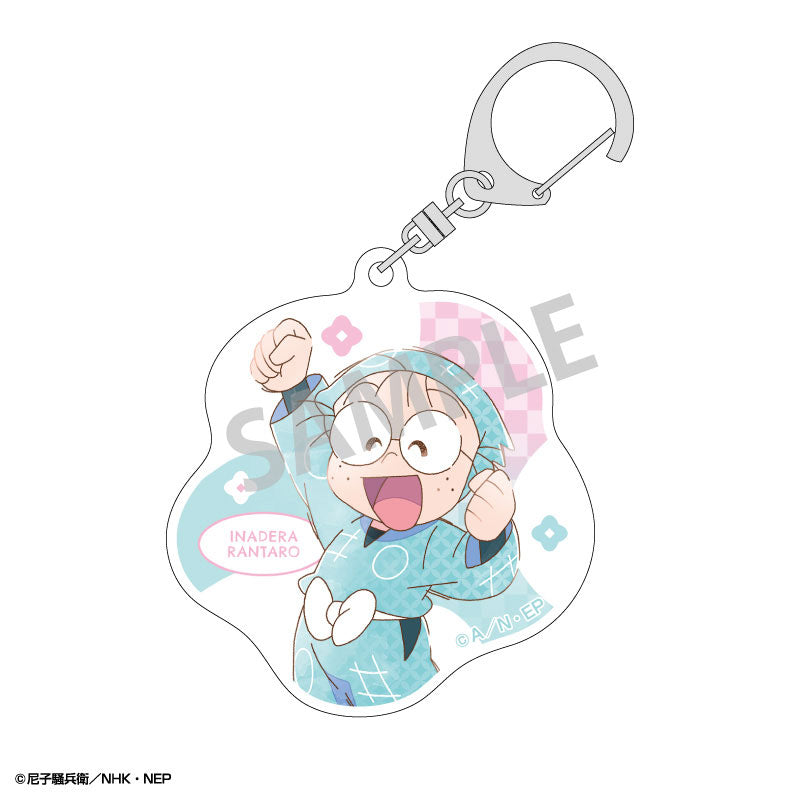 Nintama Rantaro Trading Acrylic Keychain KamiAni TOUCH4 10Pack BOX - Image 2
