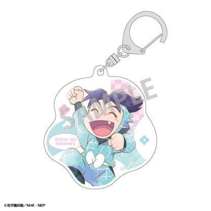 Nintama Rantaro Trading Acrylic Keychain KamiAni TOUCH4 10Pack BOX - Image 3