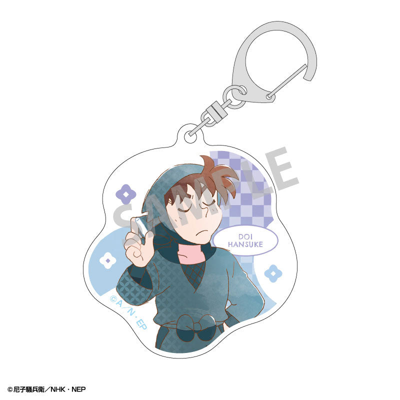 Nintama Rantaro Trading Acrylic Keychain KamiAni TOUCH4 10Pack BOX - Image 5