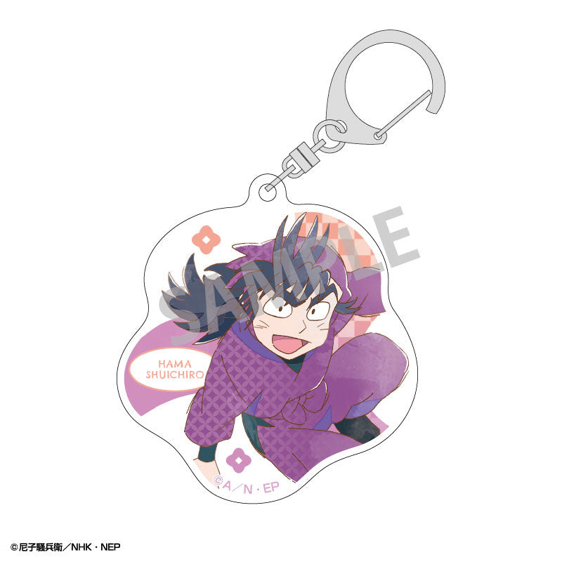 Nintama Rantaro Trading Acrylic Keychain KamiAni TOUCH4 10Pack BOX - Image 9