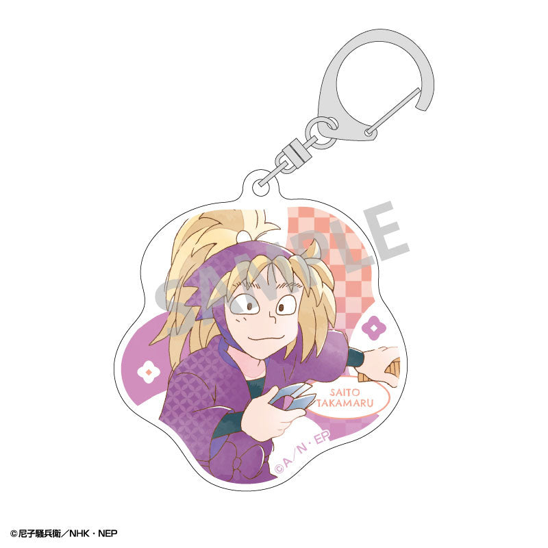 Nintama Rantaro Trading Acrylic Keychain KamiAni TOUCH4 10Pack BOX - Image 10