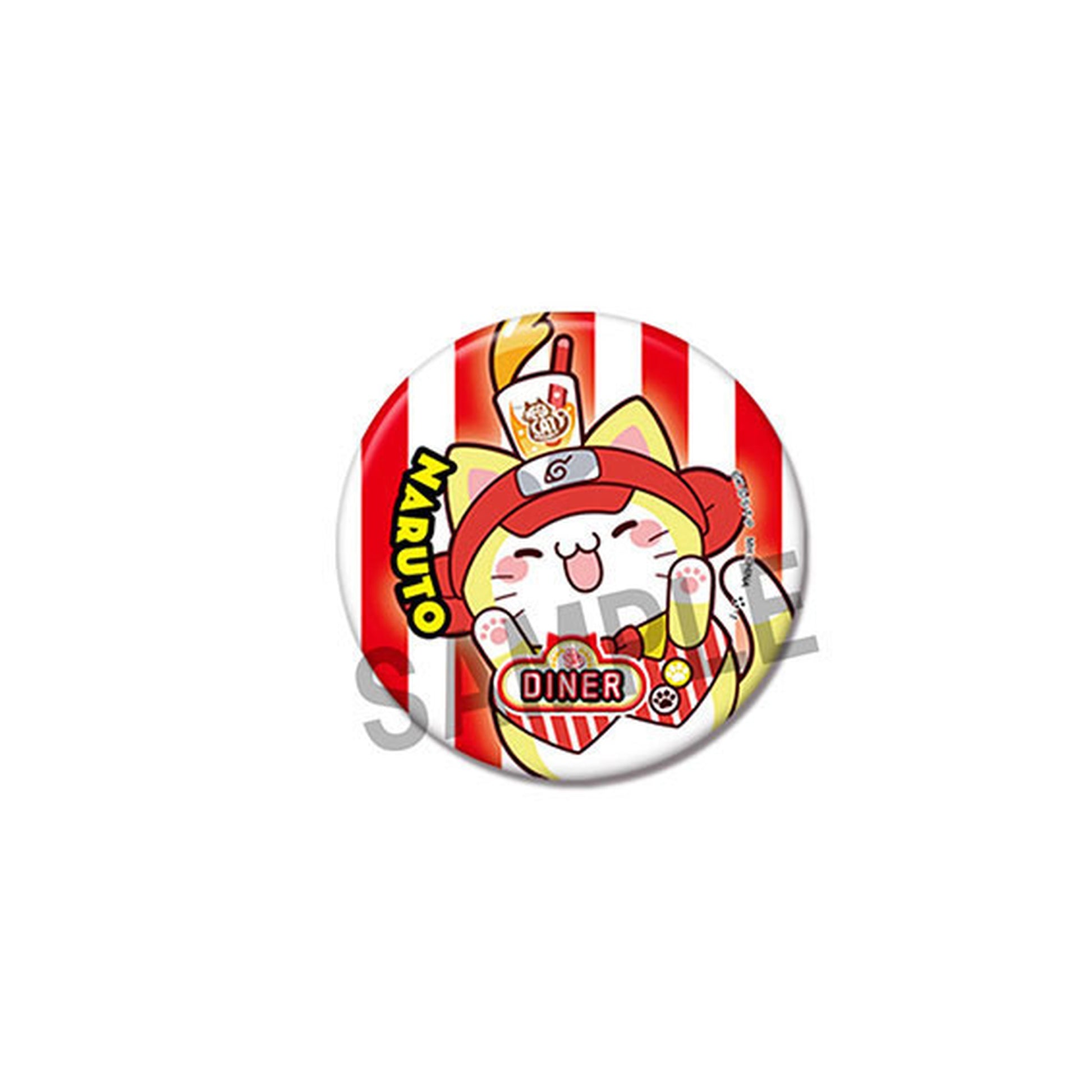 MEGA CAT PROJECT NARUTO Nyaruto! Tin Badge Collection 16Pack BOX - Image 1