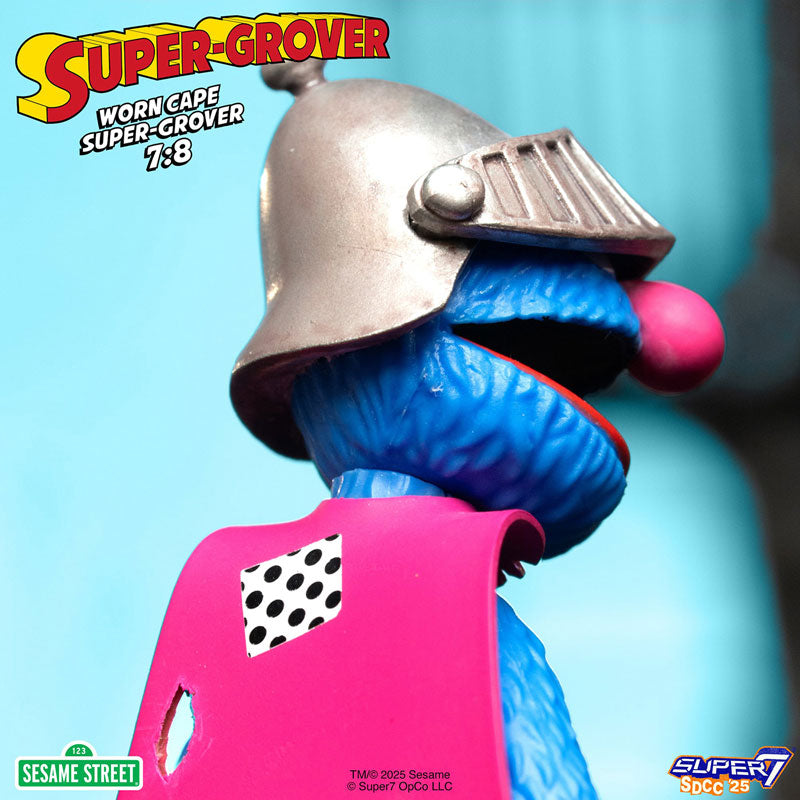 Re Action 3.75 Inch Action Figure Sesame Street Super Grover 4Pack BOX - Image 5