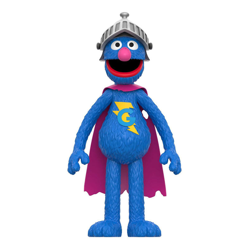 Re Action 3.75 Inch Action Figure Sesame Street Super Grover 4Pack BOX - Image 7