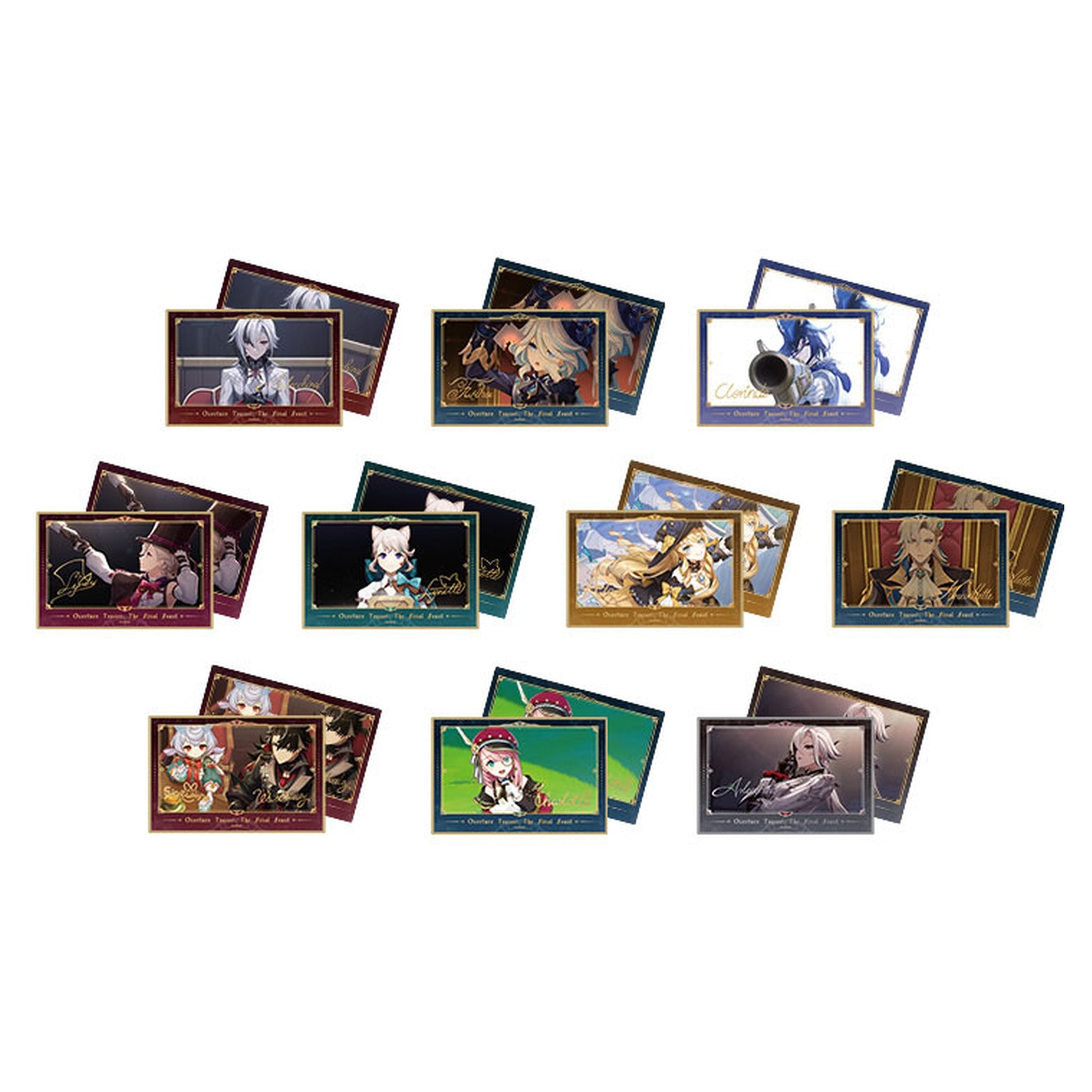 Genshin Impact The Final Feast Series Collection Card 10Pack Complete Box - Image 1