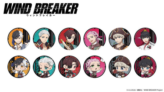 AFORCE x DRAGON HORSE WIND BREAKER (Pirate Ver.) Trading Tin Badge 12Pack BOX - Image 2