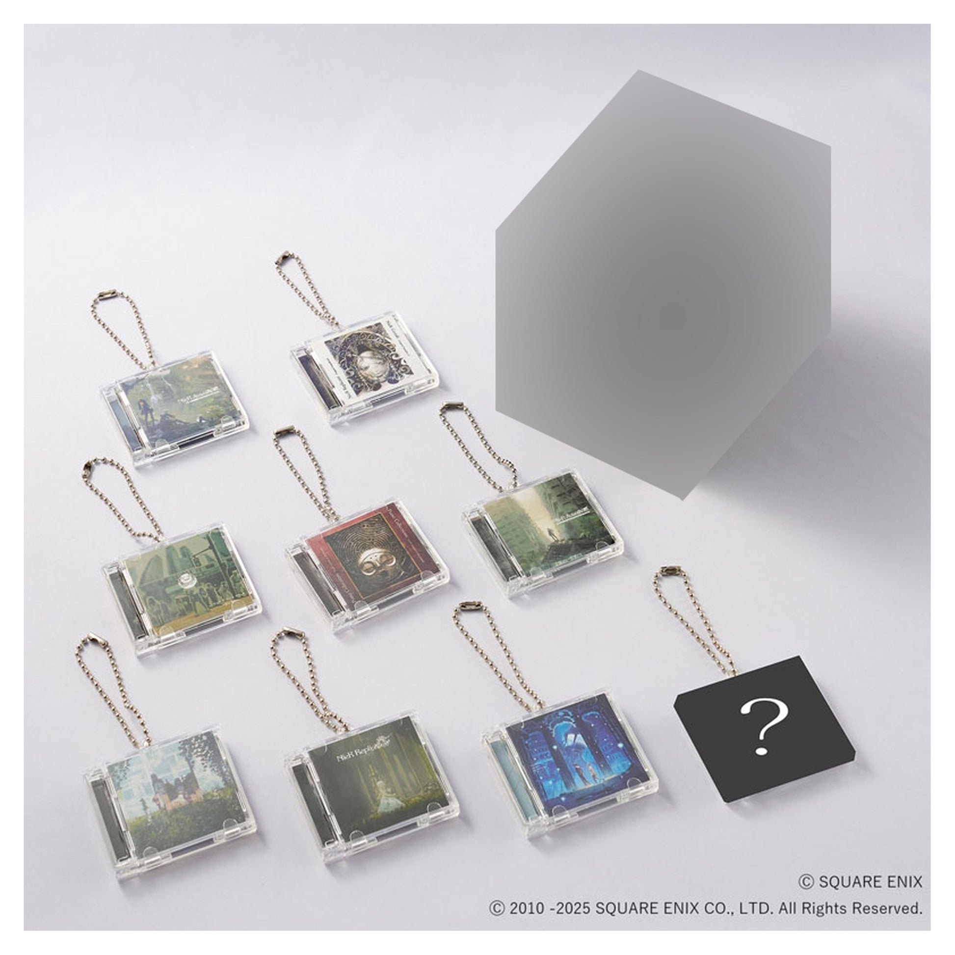 NieR Series Music Collection Keychain Vol.1 9Pack BOX - Image 1
