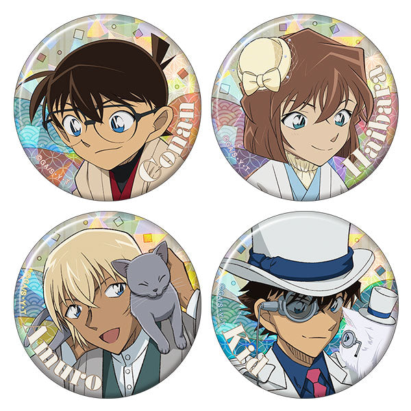Detective Conan Chara Badge Collection 9Pack BOX - Image 3