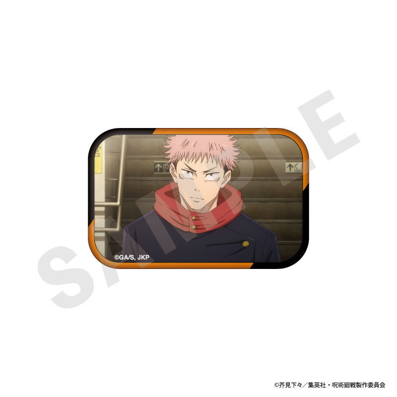 TV Anime Jujutsu Kaisen Trading Square Tin Badge 10Pack BOX - Image 2