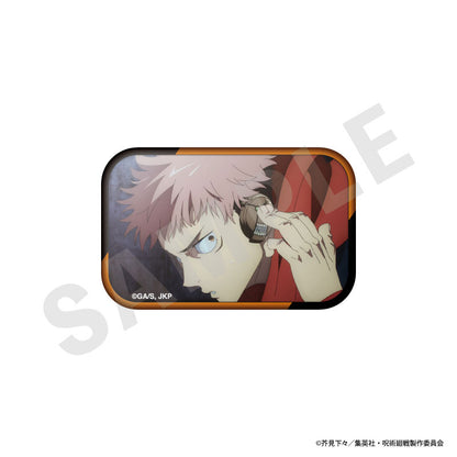TV Anime Jujutsu Kaisen Trading Square Tin Badge 10Pack BOX - Image 3