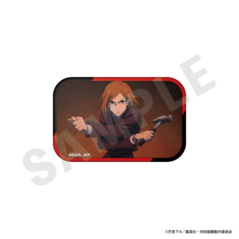 TV Anime Jujutsu Kaisen Trading Square Tin Badge 10Pack BOX - Image 7