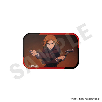 TV Anime Jujutsu Kaisen Trading Square Tin Badge 10Pack BOX - Image 7