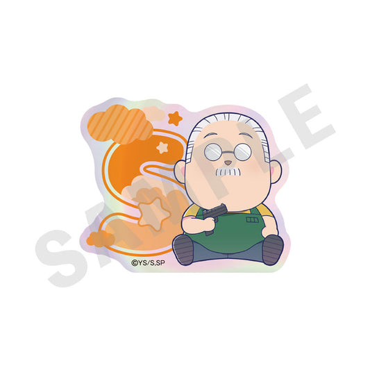 "SAKAMOTO DAYS" Mini Chara Good Night Series Trading Aurora Sticker 9Item Set - Image 2