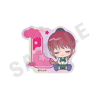 "SAKAMOTO DAYS" Mini Chara Good Night Series Trading Aurora Sticker 9Item Set - Image 4