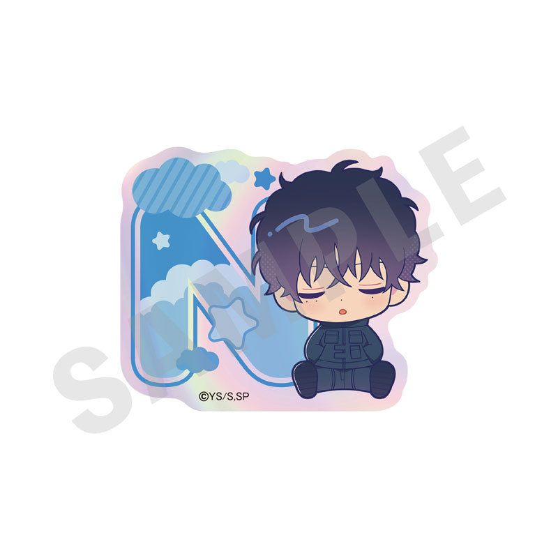 "SAKAMOTO DAYS" Mini Chara Good Night Series Trading Aurora Sticker 9Item Set - Image 10
