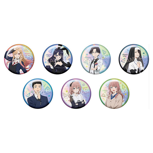 My Dress-Up Darling Shine Trading Tin Badge 7Pack BOX - Image 1