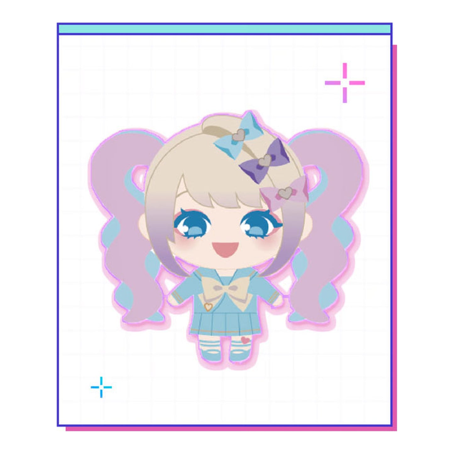 NEEDY STREAMER OVERLOAD Super Ten-Chan Mini Mini Plush - Image 1