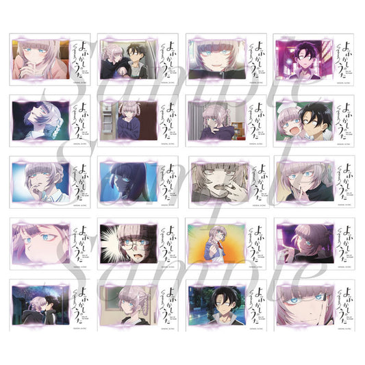 TV Anime "Call of the Night Season 2" Trading Mini Bromide (Glossy Card) Collection Complete Set - Image 1