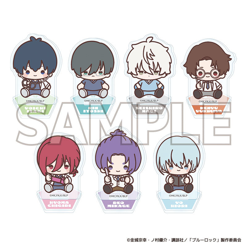 Bluelock Trading Mini Acrylic Stand Bluelock Clinic Chibi 7Pack BOX - Image 2