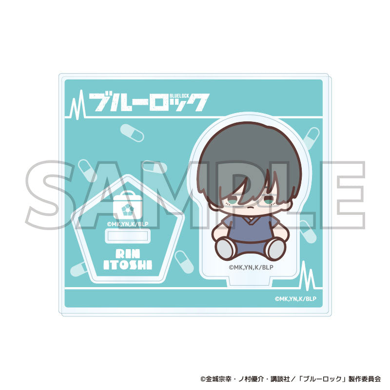 Bluelock Trading Mini Acrylic Stand Bluelock Clinic Chibi 7Pack BOX - Image 5