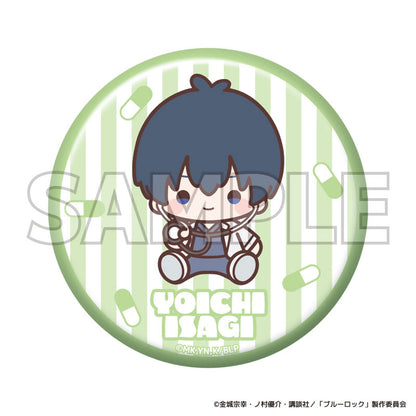 Bluelock Trading Tin Badge Clinic Chibi 7Pack BOX - Image 2