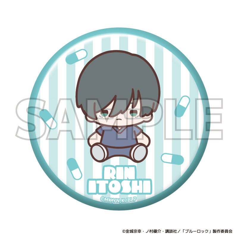 Bluelock Trading Tin Badge Clinic Chibi 7Pack BOX - Image 3
