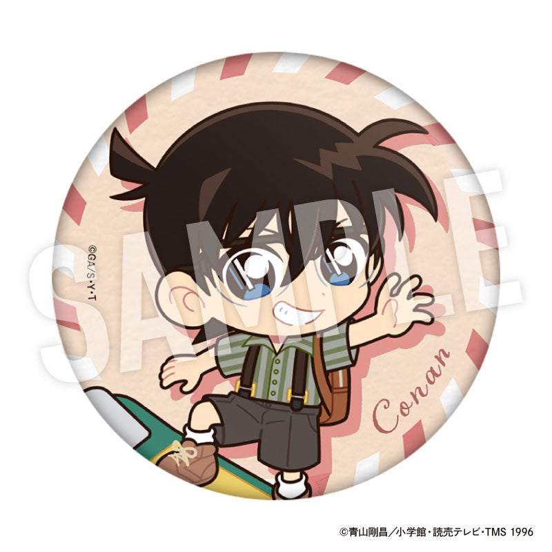 Detective Conan Chibi Trading Tin Badge 8 Pack Box - Image 2
