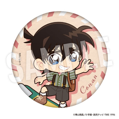 Detective Conan Chibi Trading Tin Badge 8 Pack Box - Image 2