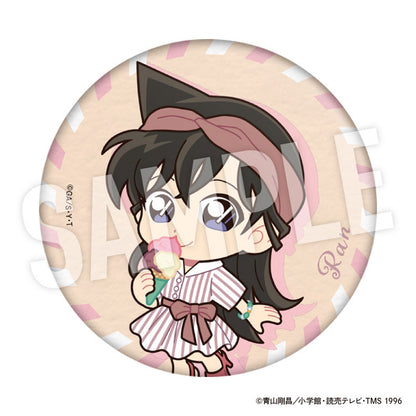 Detective Conan Chibi Trading Tin Badge 8 Pack Box - Image 4