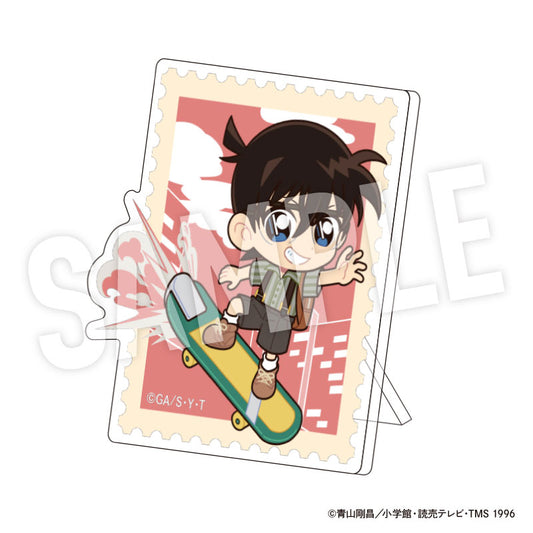 Detective Conan Trading Acrylic Badge Stand Chibi 8Pack BOX - Image 2