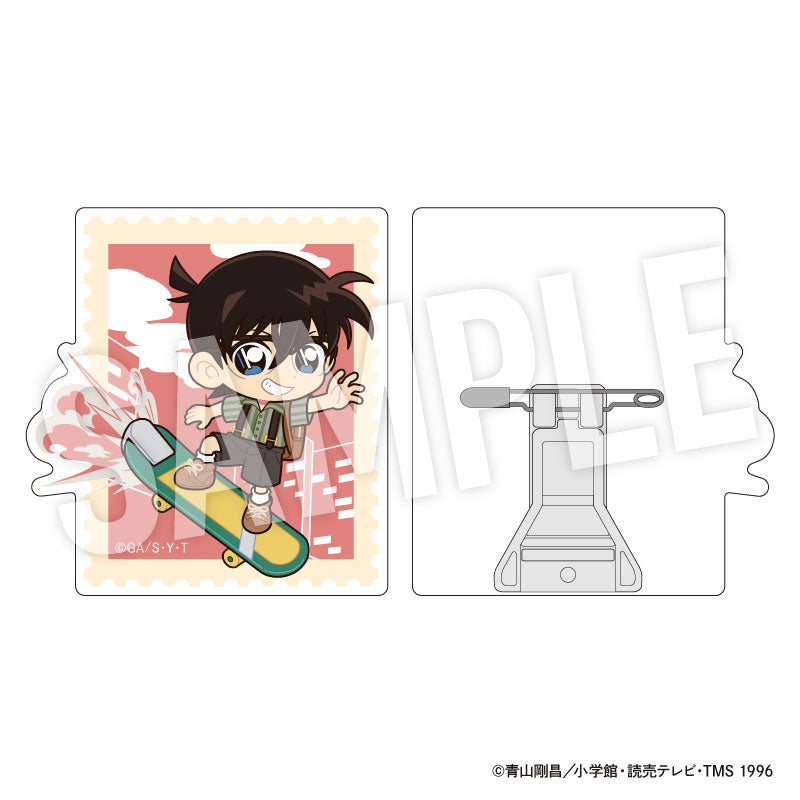Detective Conan Trading Acrylic Badge Stand Chibi 8Pack BOX - Image 3