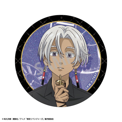 Tokyo Revengers Trading Glitter Tin Badge Monotone Coordinate x Watch 10Pack BOX - Image 6