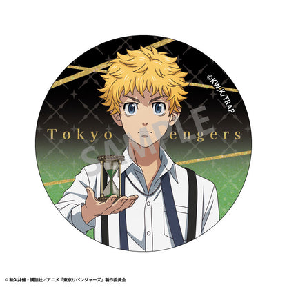 Tokyo Revengers Trading Glitter Tin Badge Monotone Coordinate x Watch 10Pack BOX - Image 7