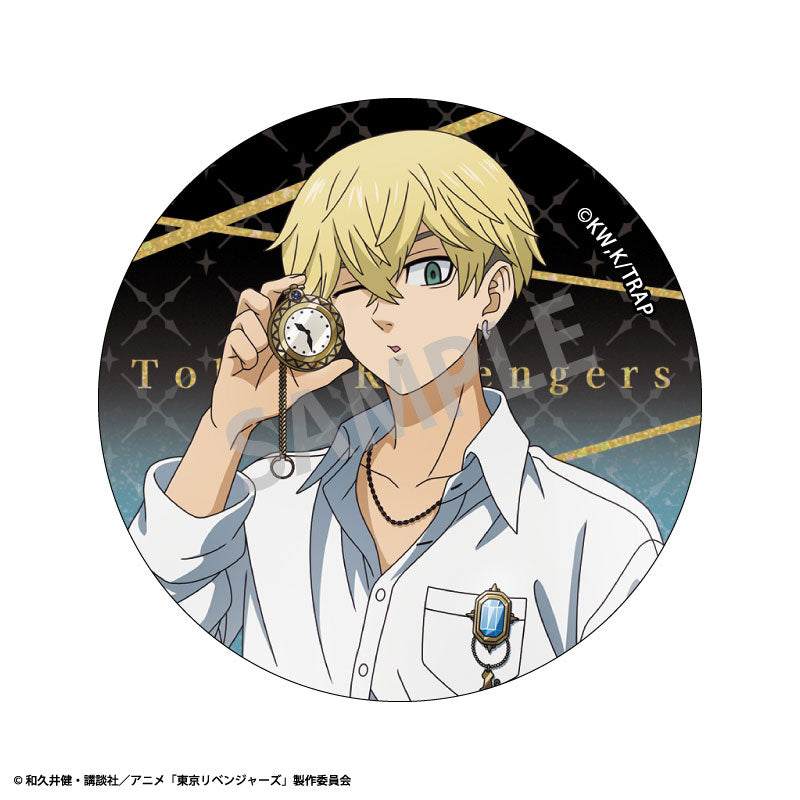 Tokyo Revengers Trading Glitter Tin Badge Monotone Coordinate x Watch 10Pack BOX - Image 9