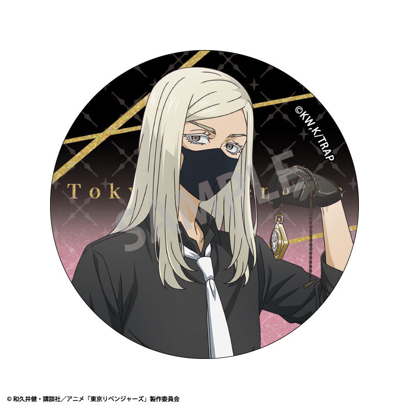 Tokyo Revengers Trading Glitter Tin Badge Monotone Coordinate x Watch 10Pack BOX - Image 10