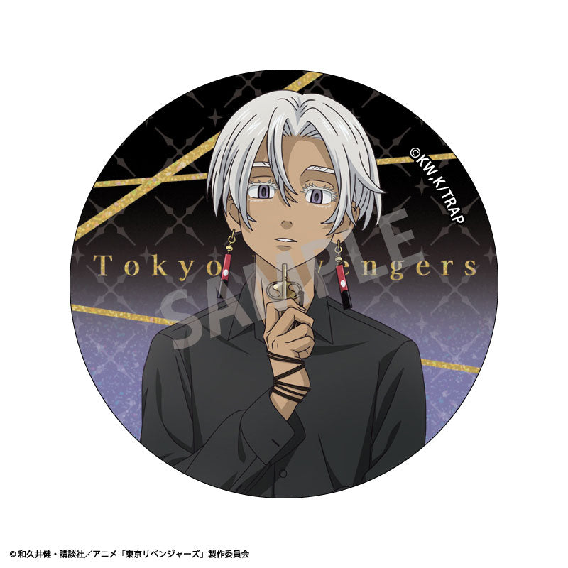 Tokyo Revengers Trading Glitter Tin Badge Monotone Coordinate x Watch 10Pack BOX - Image 11