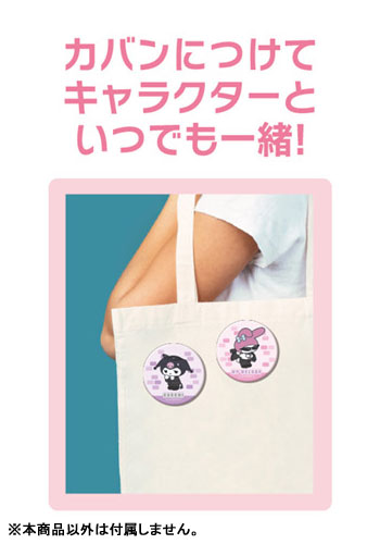 Sanrio Characters CAN Badge Manekkoode Spy Ver. 11Pack BOX - Image 3