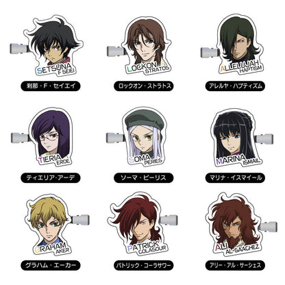 Hair Clip Mobile Suit Gundam OO 10Pack - Image 2