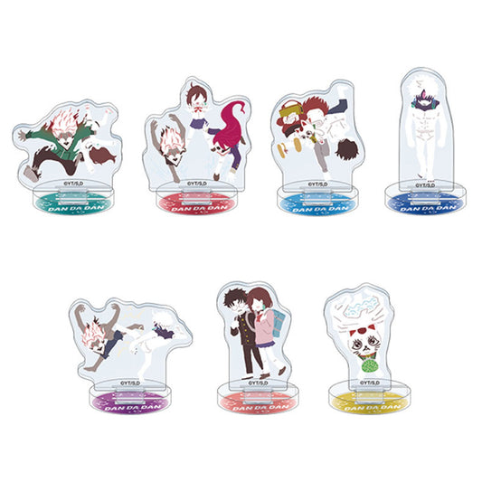 Dandadan TureSta Miniature Acrylic Stand Collection Yuru Palette 7Pack BOX - Image 1