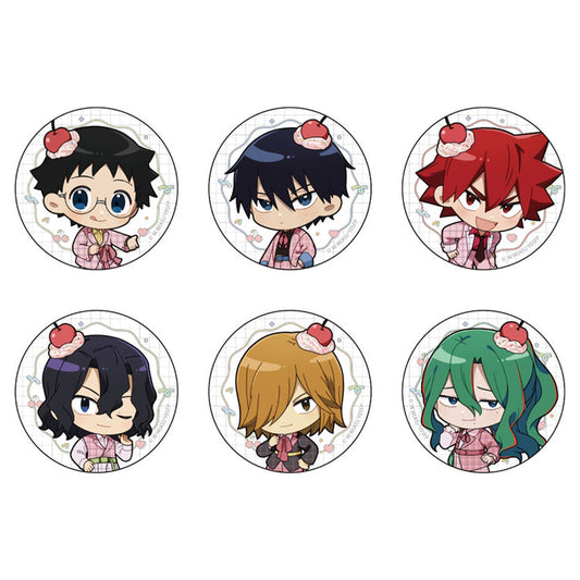 Yowamushi Pedal: Limit Break Trading Tin Badge (Cherry and Whipped Cream /ver.A) - Image 1