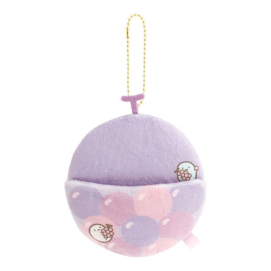 MV46001 Sumikko Gurashi Collection Fruit Parlor Tenori Plush Grape - Image 1