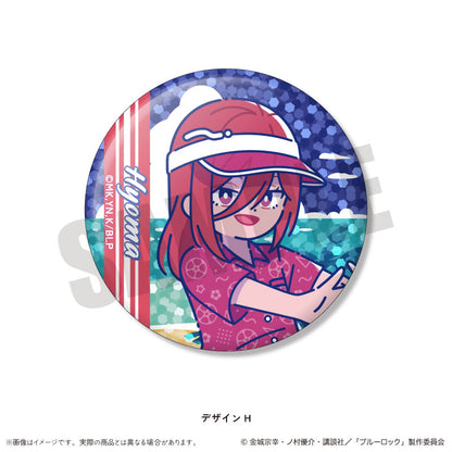 TV Anime Bluelock Trading Hologram Tin Badge Nyutoro Vol.2 14 Pack Box - Image 9