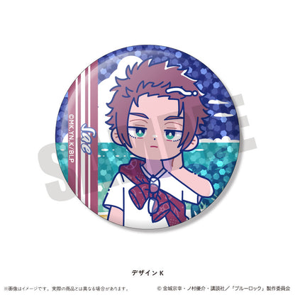 TV Anime Bluelock Trading Hologram Tin Badge Nyutoro Vol.2 14 Pack Box - Image 12