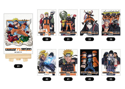 NARUTO Shippuden Mini Canvas Board - NARUTO 72 series - 9 Pack BOX - Image 2