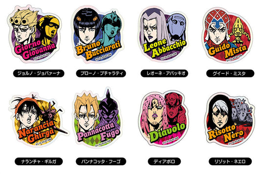 JoJo's Bizarre Adventure Golden Wind Kiratto Device Stickers 16 Pack Box - Image 2