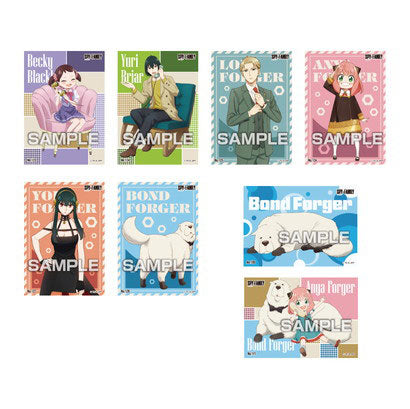 Spy x Family Clear Card Collection Gum 4 First Press Limited Edition 16Pack BOX - Image 4