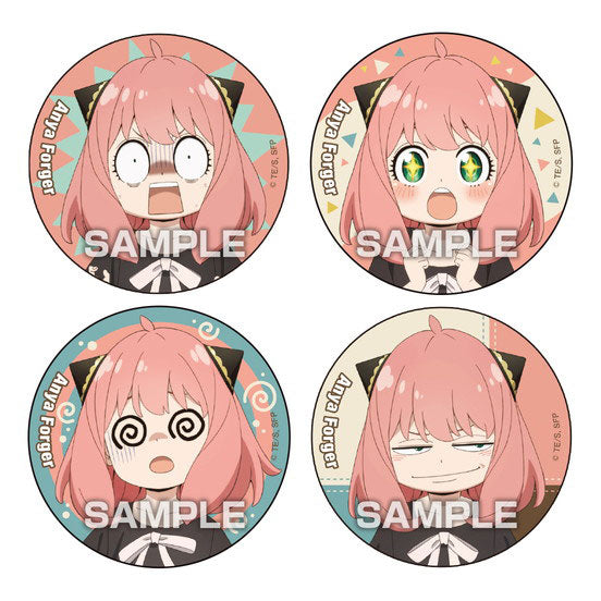 TV Anime Spy x Family Tin Badge Collection Gum 10Pack BOX (CANDY TOY) - Image 3