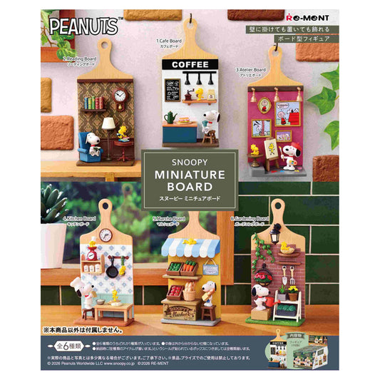 Peanuts SNOOPY MINIATURE BOARD 6Pack BOX - Image 1